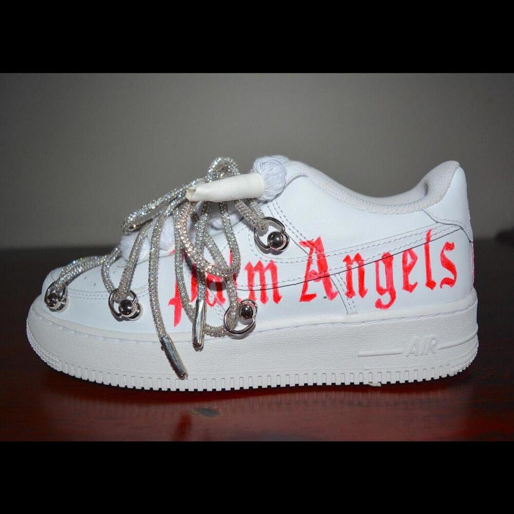 Nike Air Hand Painted Custom Sneakers 2022 Women Size 8 (Boy's 6.5)